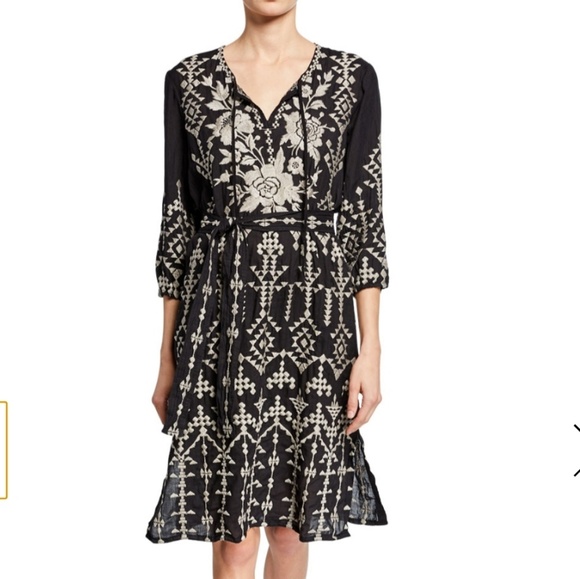 Johnny Was Dresses & Skirts - Nwt Johnny Was embroidered Linen dress  Small